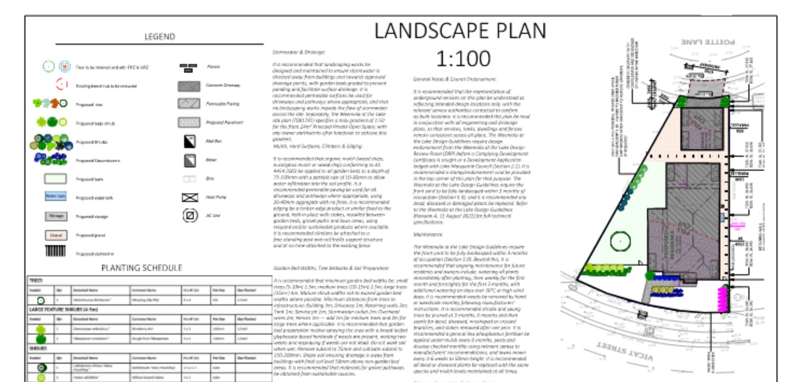 Example Landscape Plan